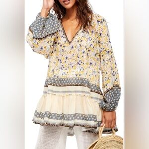 Free People Gardenia Tunic Top